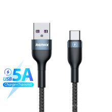 Remax RC-173a Strong compatibility with multi-fast charging protocol Type C Usb Charging Phone Data 5A Fast Charge Cable